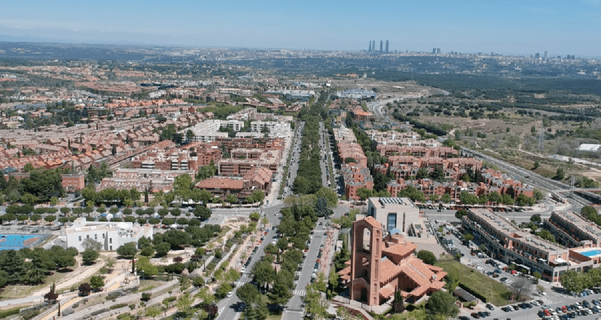 Vista aérea Pozuelo